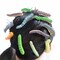 12Pcs Hand-Painted Caterpillar Hair Clip Women Girl Animal Design Handmade Resin Hairpin Halloween Hair Accessories